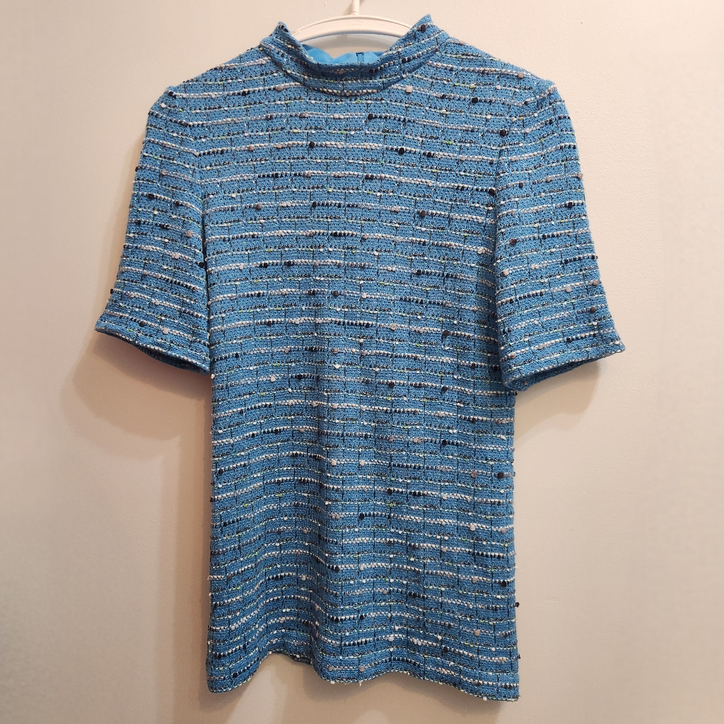 St. John Tweed Top Size 6